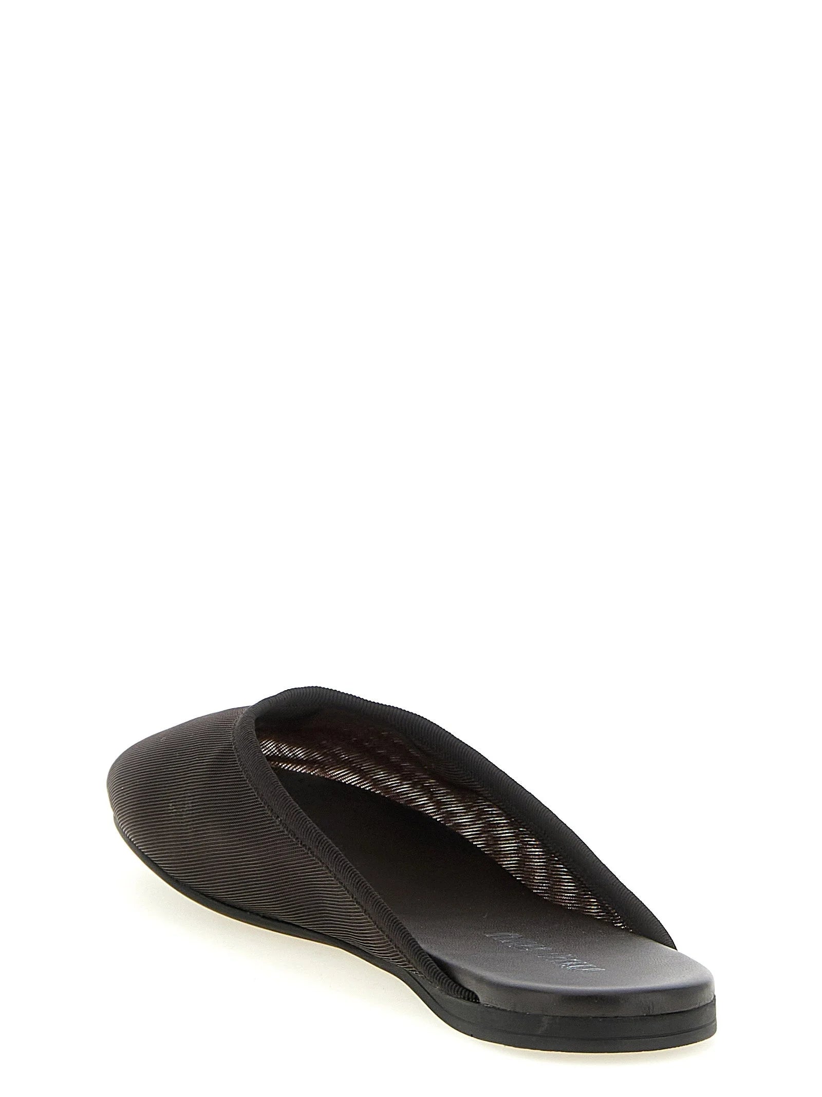 Miu Miu Black Recycled Polyester Flats - EU36/US6