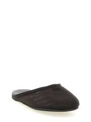Miu Miu Black Recycled Polyester Flats - EU36/US6