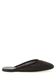Miu Miu Black Recycled Polyester Flats - EU36/US6