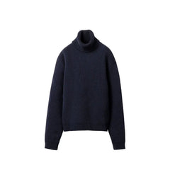 Miu Miu Blue Cashmere Turtleneck