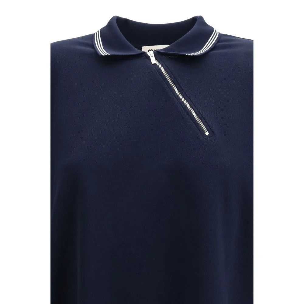 Miu Miu Blue Cotton Polo Shirt - XS