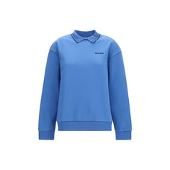 Miu Miu Blue Cotton Sweatshirt - XS