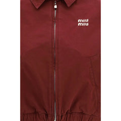 Miu Miu Bordeaux Cotton Jackets And Coat - IT40 | M