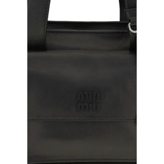 Miu Miu Brown Calf Leather Bos Taurus Shoulder Bag