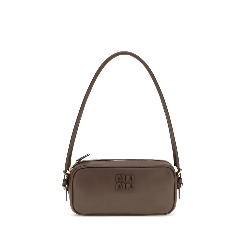 Miu Miu Brown Calf Leather Bos Taurus Wallet