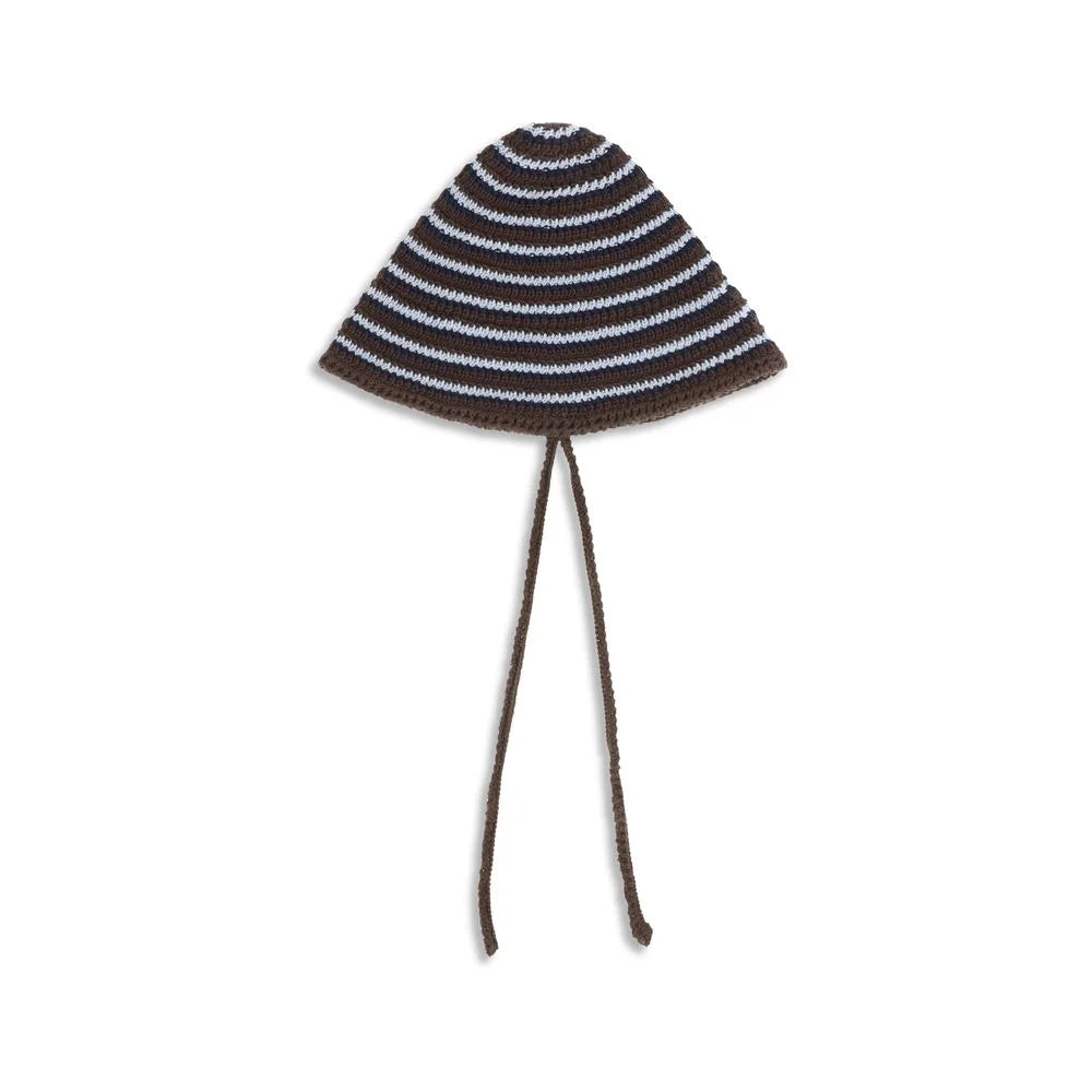 Miu Miu Brown Cotton Sunhat - UNI
