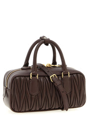 Miu Miu Brown Lamb Leather Handbag