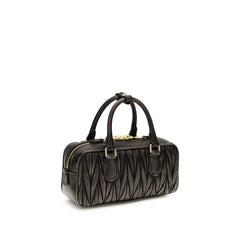 Miu Miu Brown Lamb Ovis Aries Aries Handbag