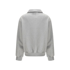 Miu Miu Gray Cotton Sweatshirt - XS