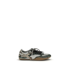 Miu Miu Gray Rubber Athletic Sneakers