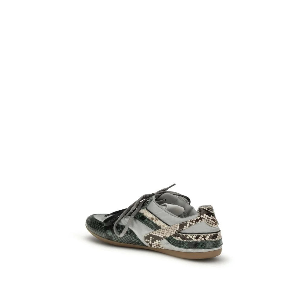 Miu Miu Gray Rubber Athletic Sneakers - EU36/US6