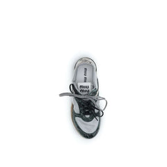 Miu Miu Gray Rubber Athletic Sneakers - EU36/US6