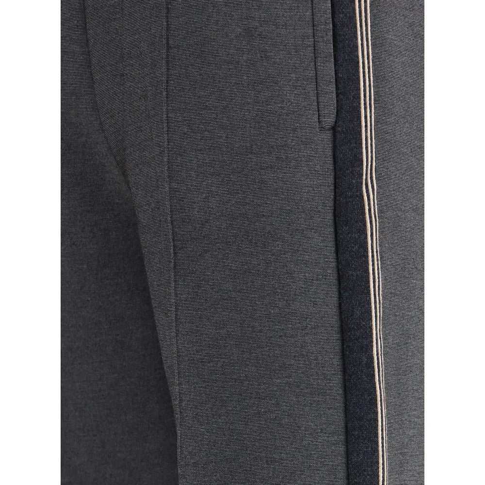 Miu Miu Gray Viscose Casual Pants - IT38 | S
