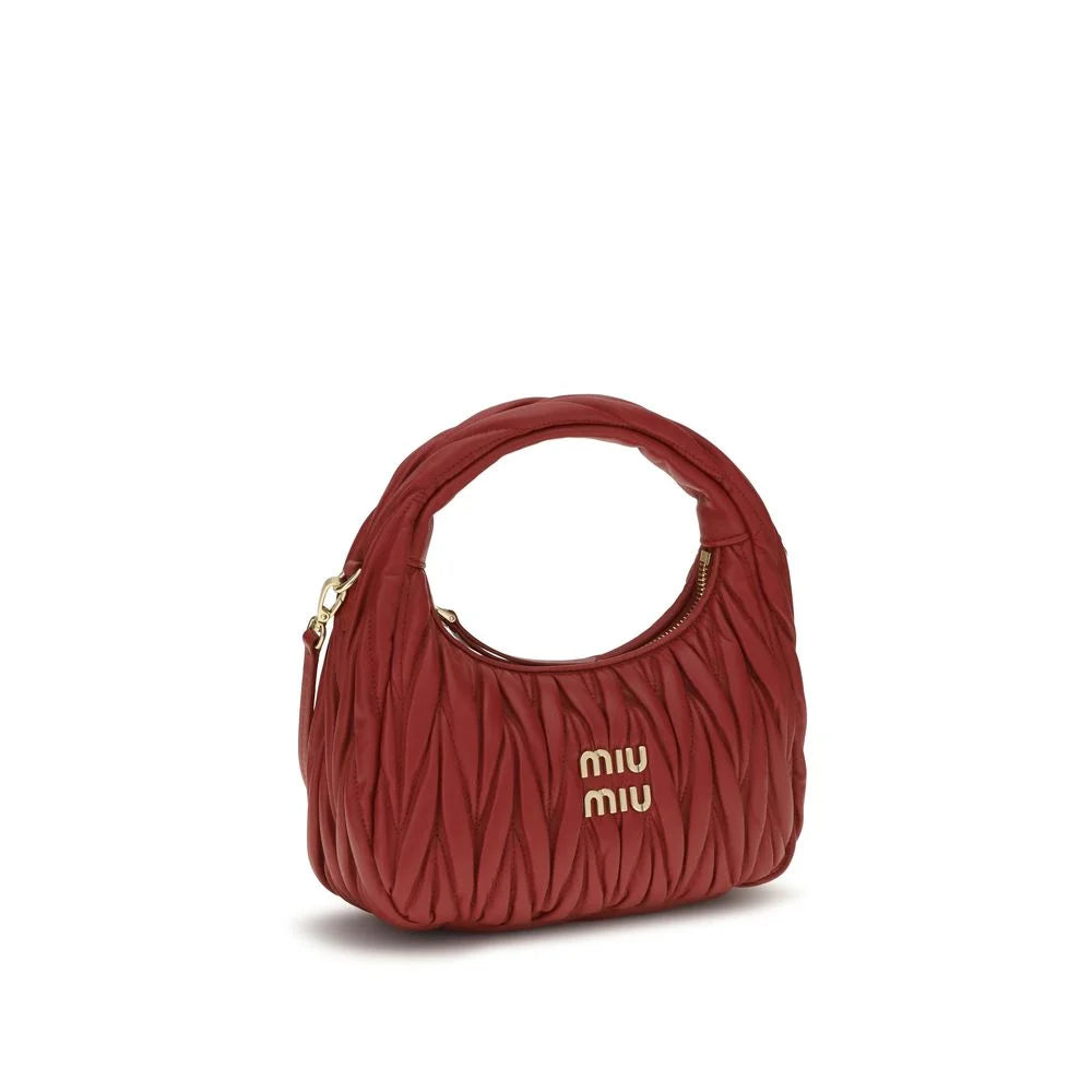 Miu Miu Multicolor Calf Leather Bos Taurus Shoulder Bag