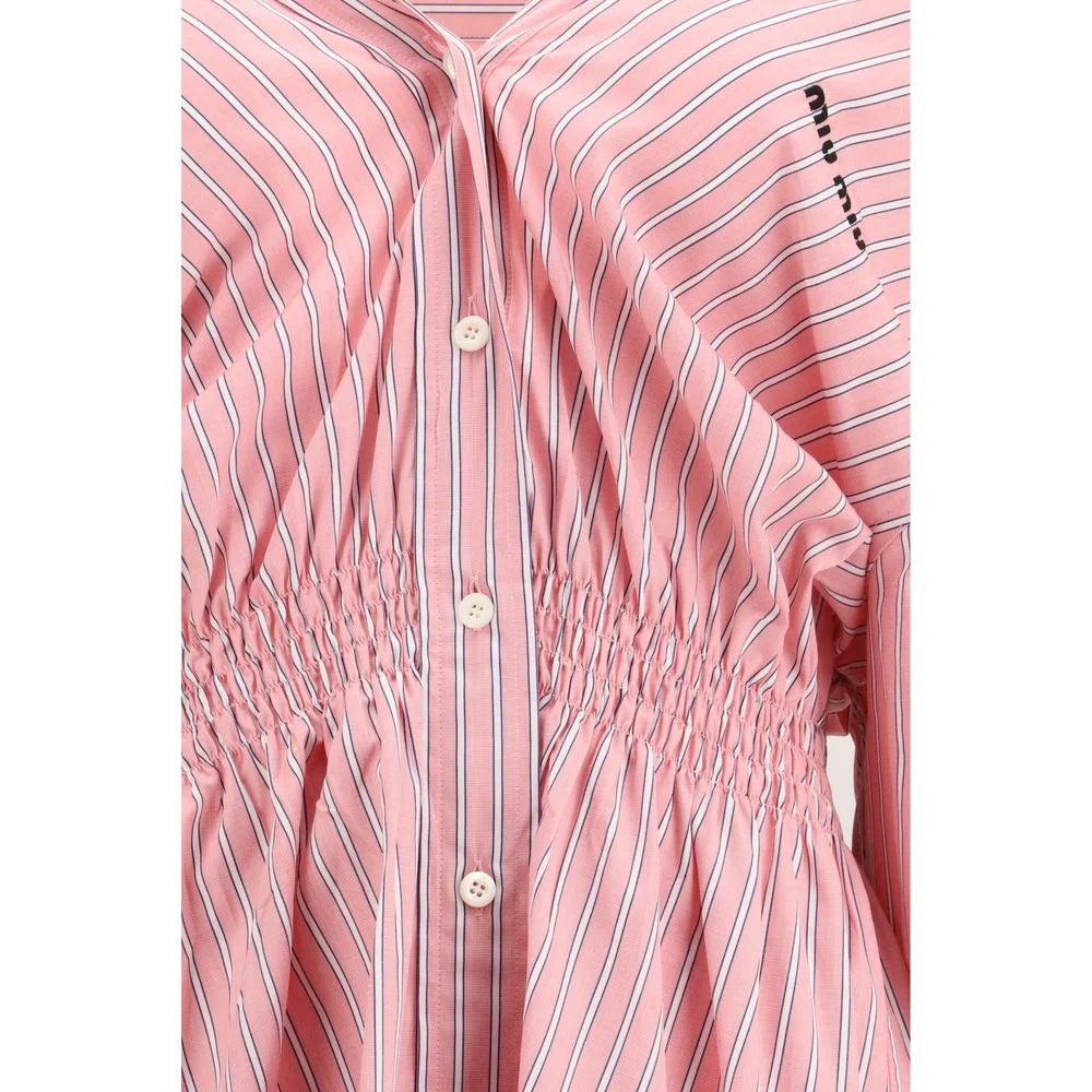 Miu Miu Multicolor Cotton Casual Dress - IT40 | M