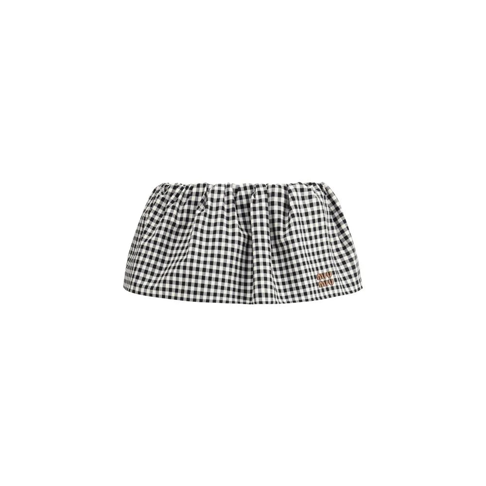 Miu Miu Multicolor Cotton Mini Skirt - IT40 | M