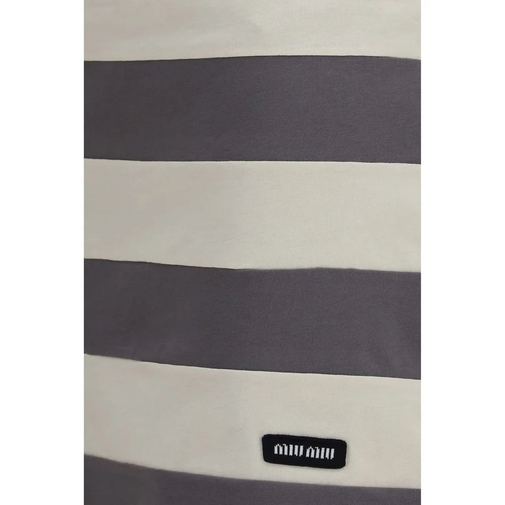 Miu Miu Multicolor Cotton Mini Skirt - M