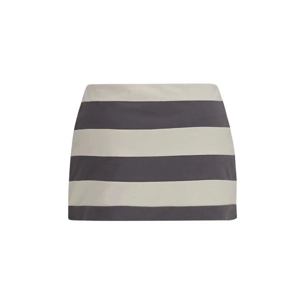 Miu Miu Multicolor Cotton Mini Skirt - M