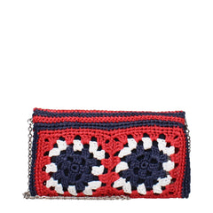 Miu Miu Multicolor Raffia Clutch Bags