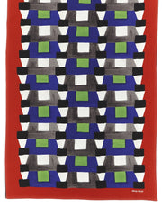 Miu Miu Multicolor Silk Scarf