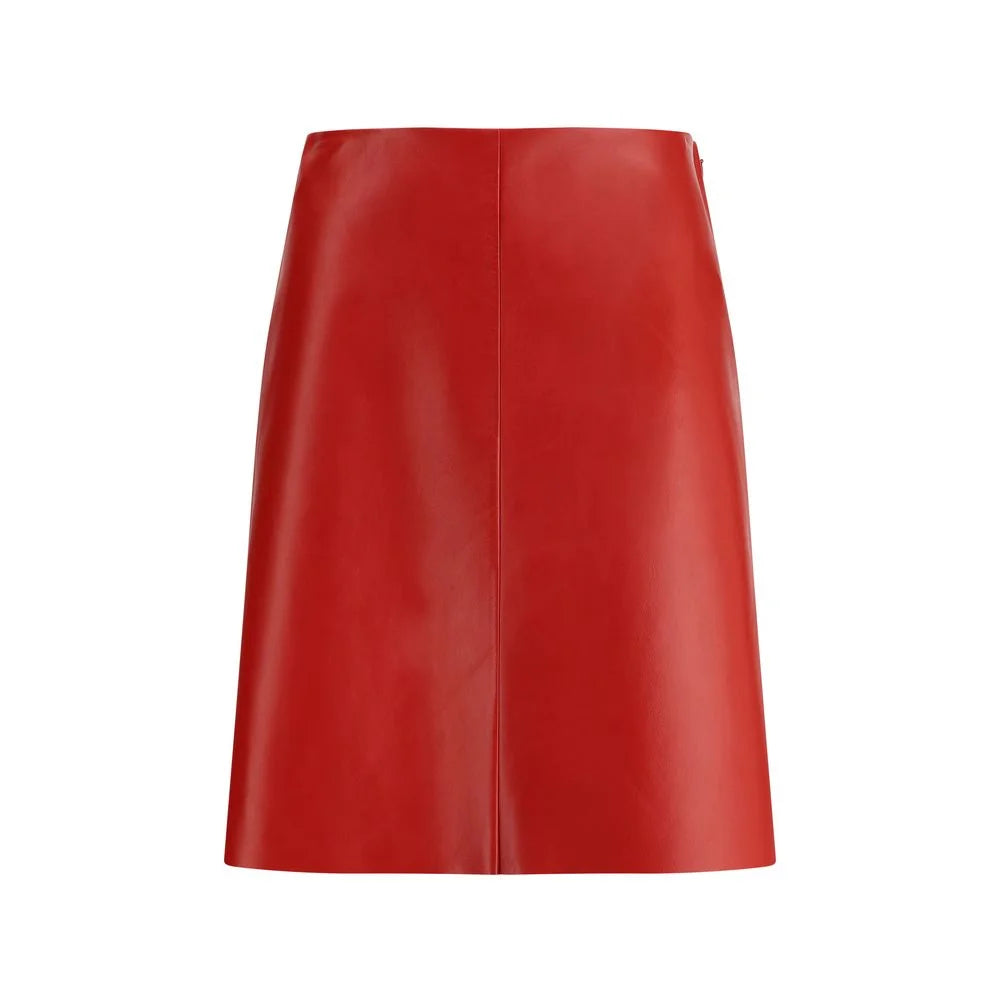 Miu Miu Nappa Leather Skirt - IT44 | L - Skirts