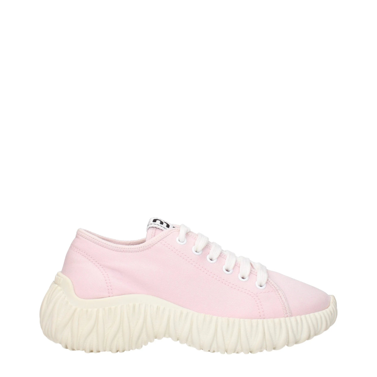 Miu Miu Pink Fabric Low Tops - EU37.5/US7.5