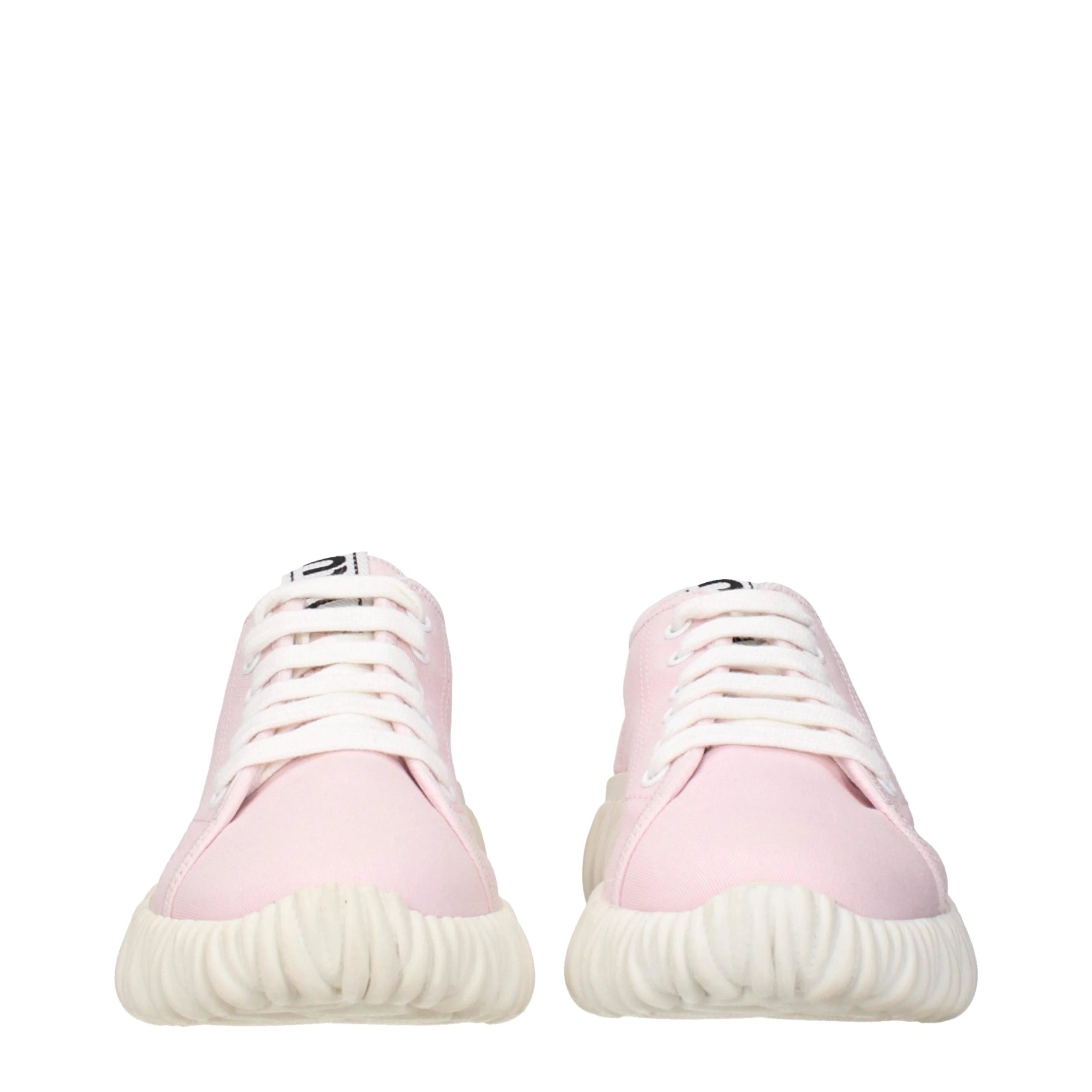 Miu Miu Pink Fabric Low Tops - EU37.5/US7.5