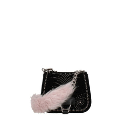 Miu Miu Pink Fur Shoulder Bags - Shoulder Bags