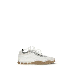 Miu Miu White Polyamide Athletic Sneakers