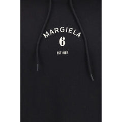 MM6 Black Cotton Sweatshirt