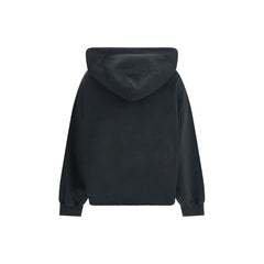 MM6 Black Cotton Sweatshirt