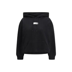 MM6 Black Cotton Sweatshirt