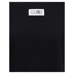 MM6 Black Cotton T-Shirt