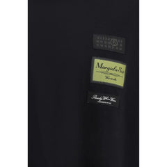 MM6 Black Cotton Top