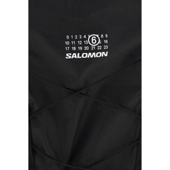 MM6 Black Nylon Backpack