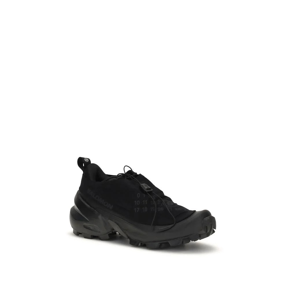 Sneakersy MM6 czarne z poliamidu