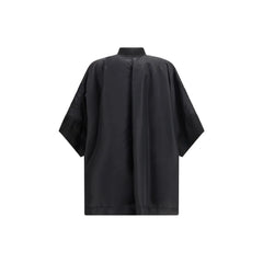 MM6 Black Polyamide Cloacks