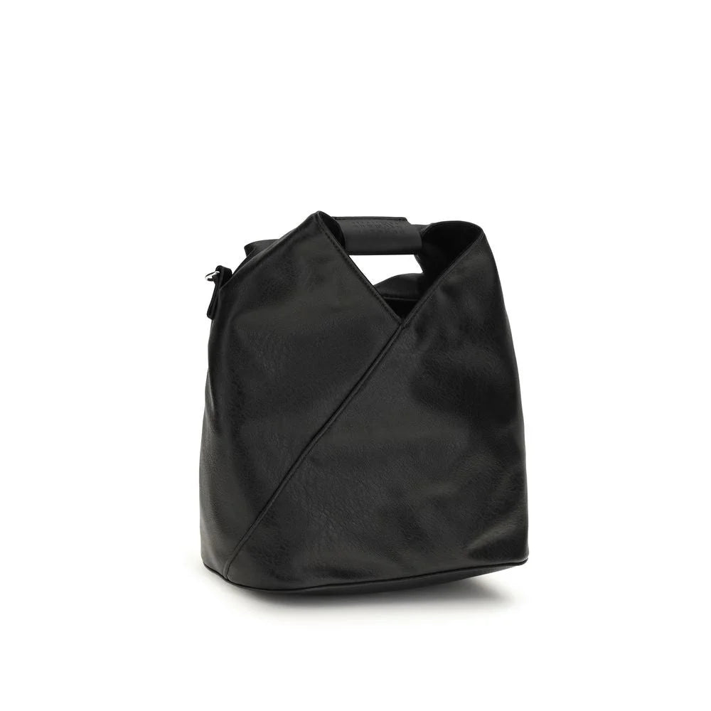 MM6 Black Polyethylene Shoulder Bag