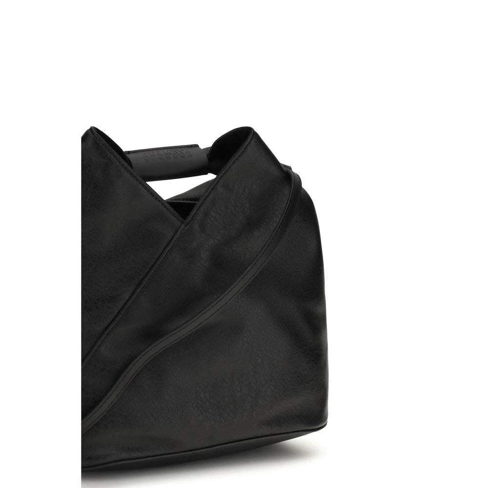 MM6 Black Polyethylene Shoulder Bag