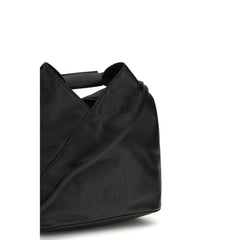 MM6 Black Polyethylene Shoulder Bag
