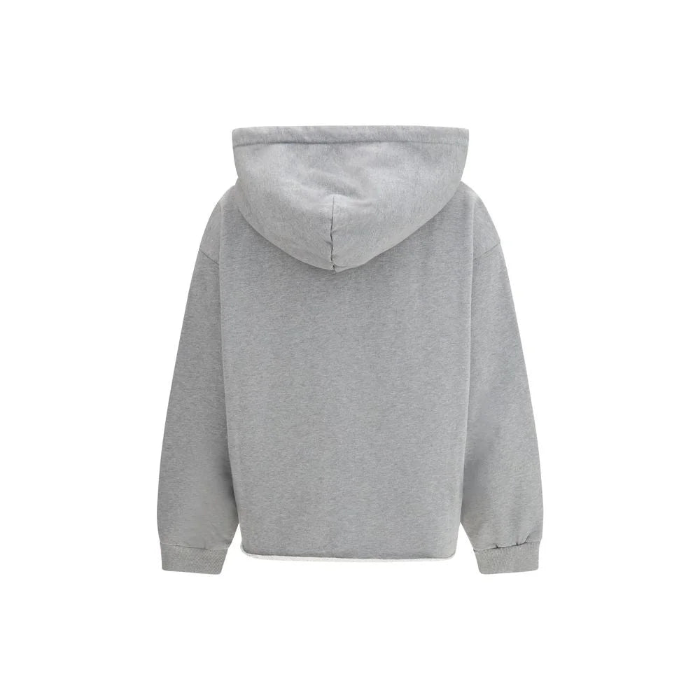 MM6 Gray Cotton Sweatshirt