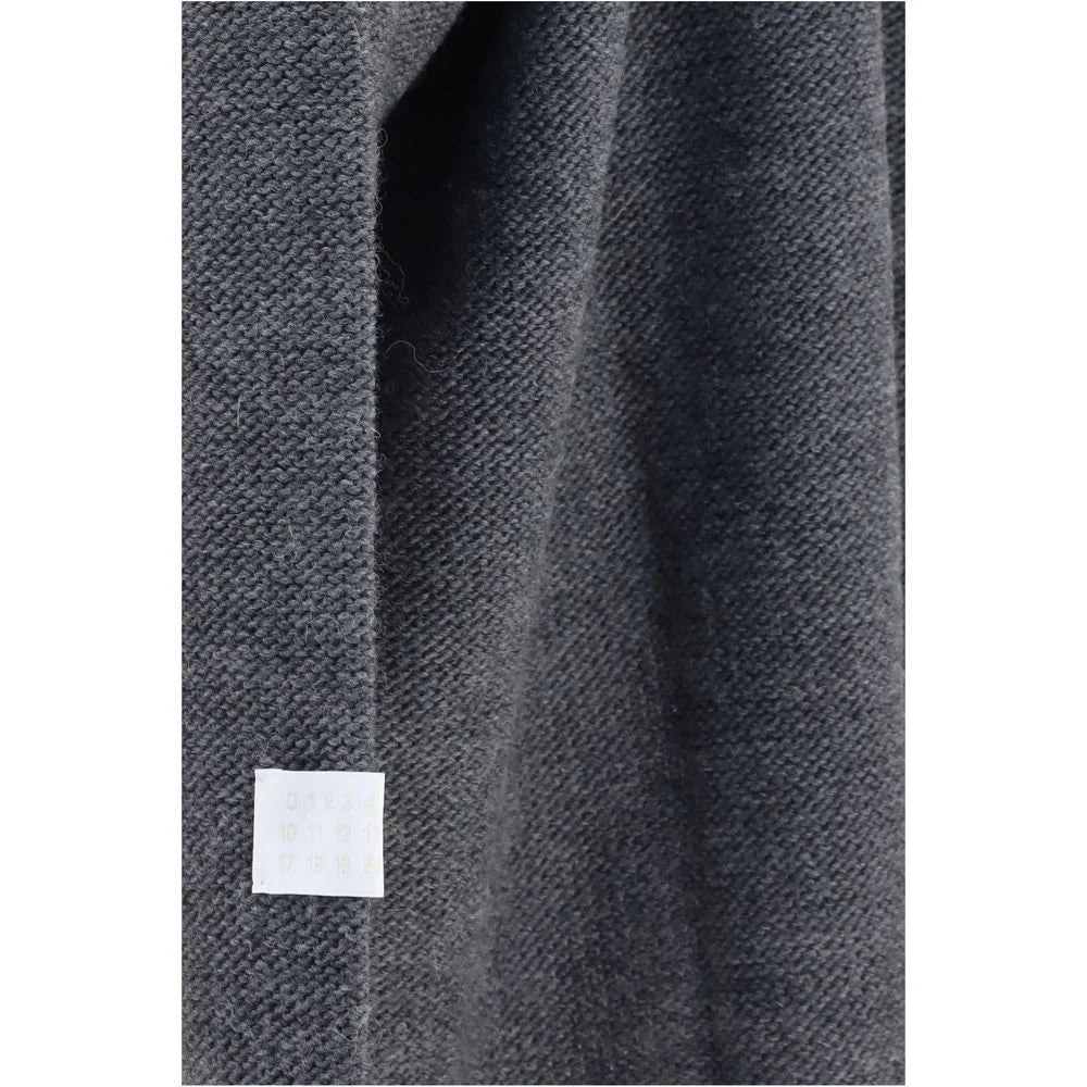 MM6 Gray Marabou Sweatshirt