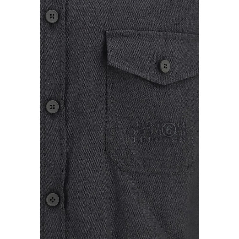 MM6 Gray Wool Oves Aries Shirt - IT50 | L