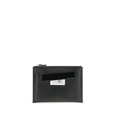 MM6 Leather Pouch - Clutch Bags