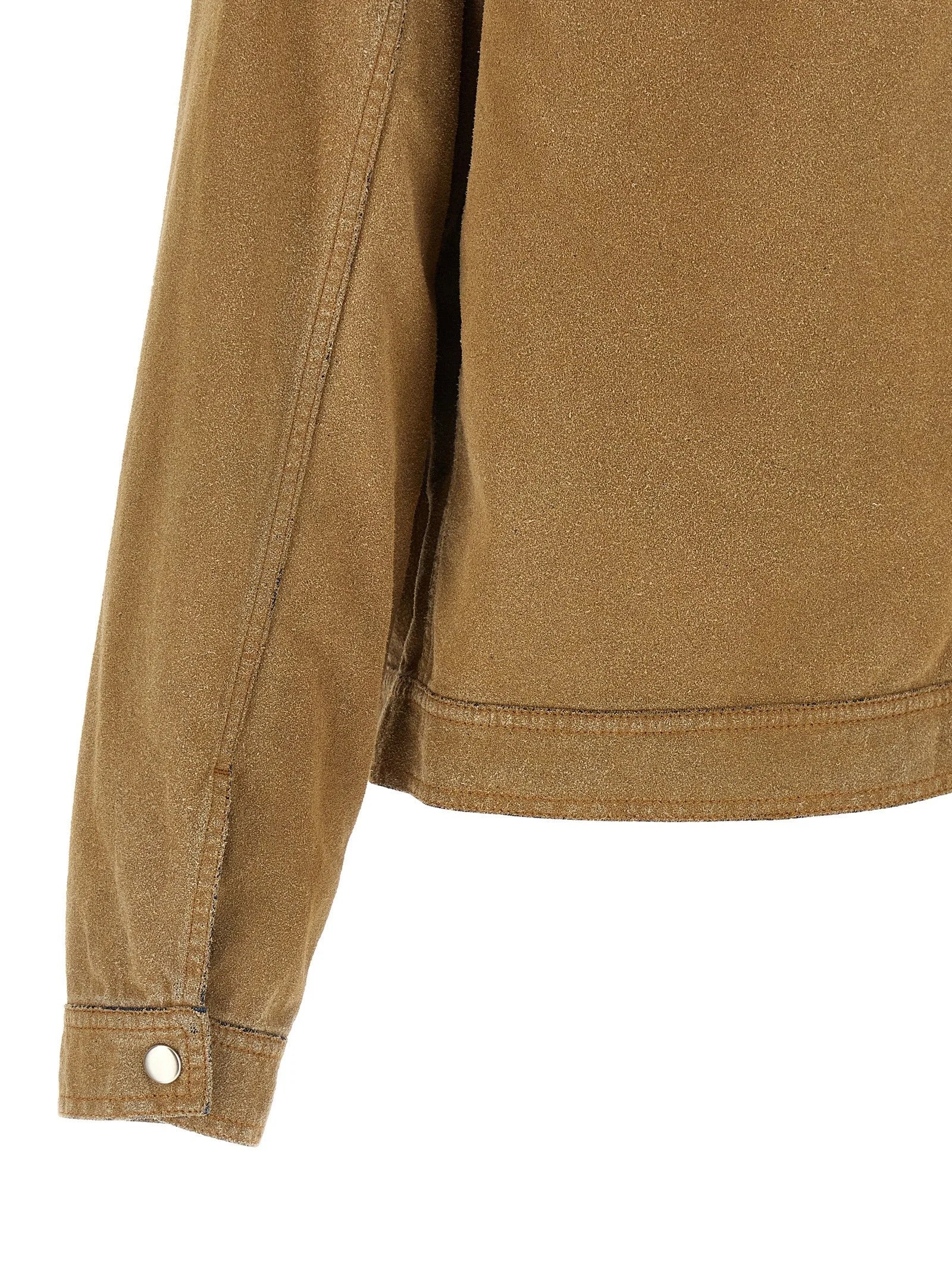 MM6 Maison Margiela Beige Cotton Denim Jacket - IT50 | L