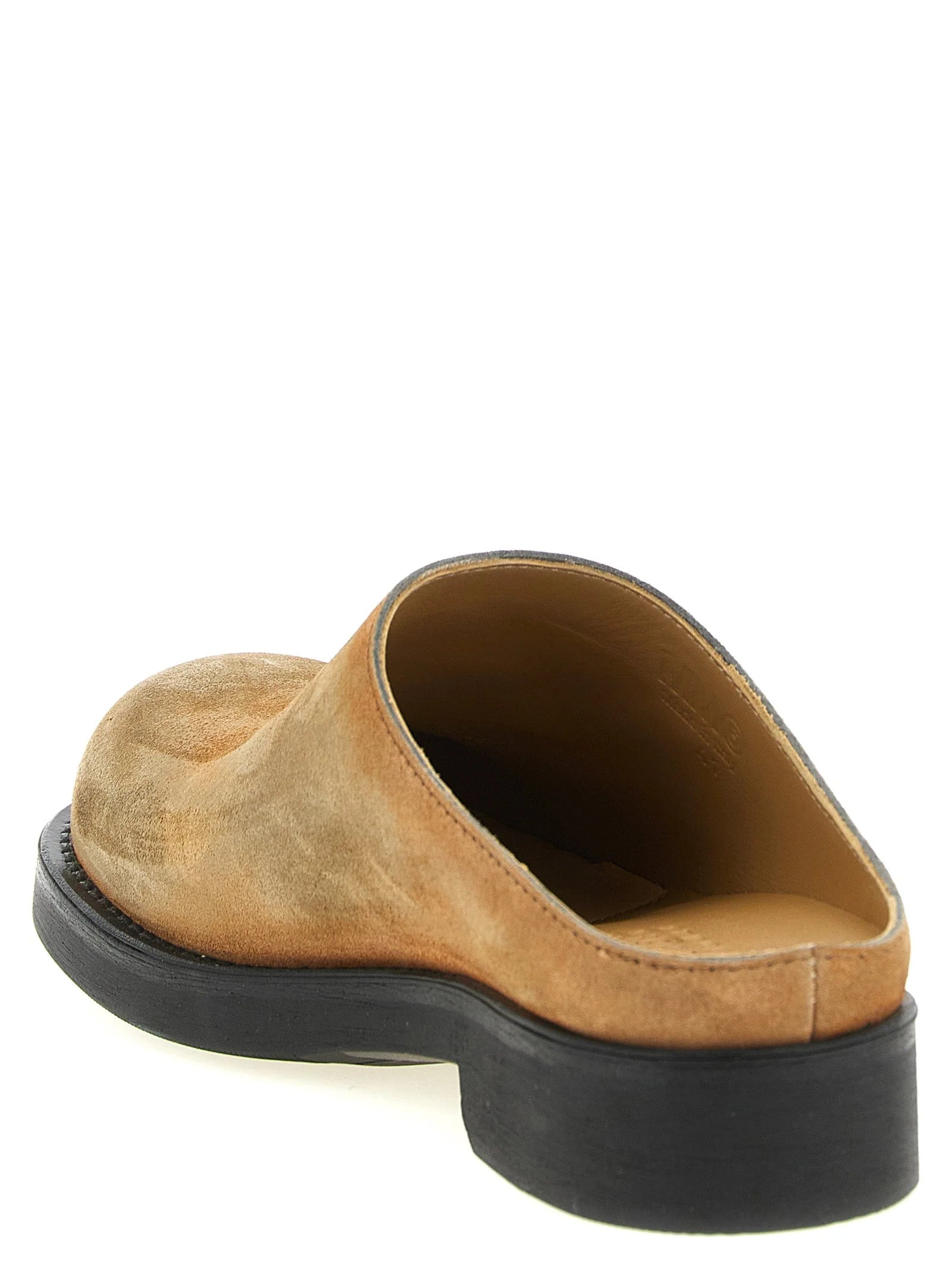 MM6 Maison Margiela Beige Cowhide Mules - EU 41 | US 8