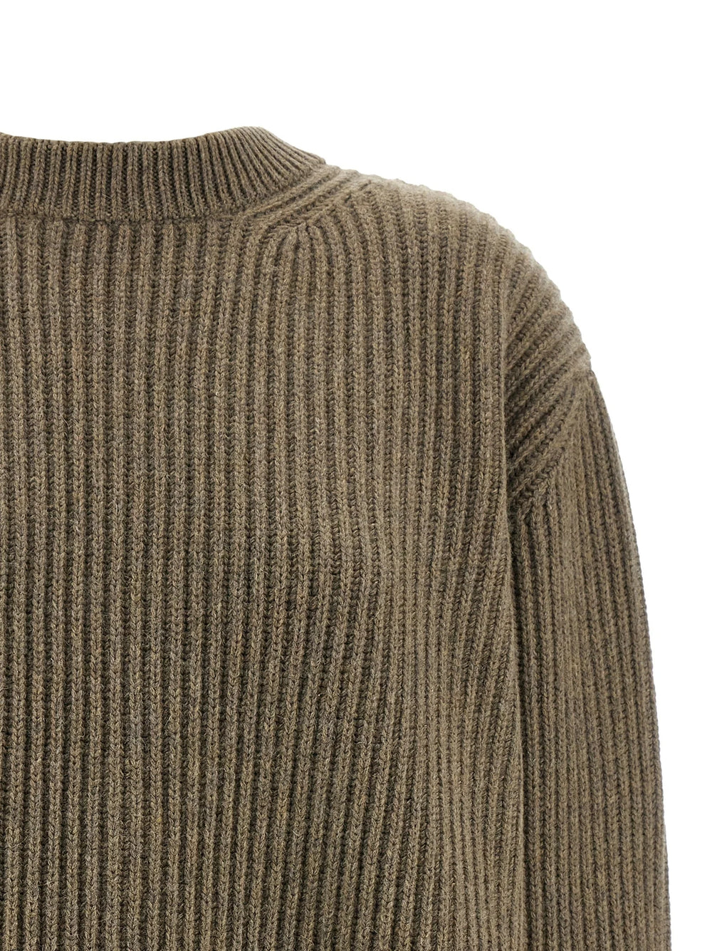 MM6 Maison Margiela Beige Virgin Wool Short Dress - M