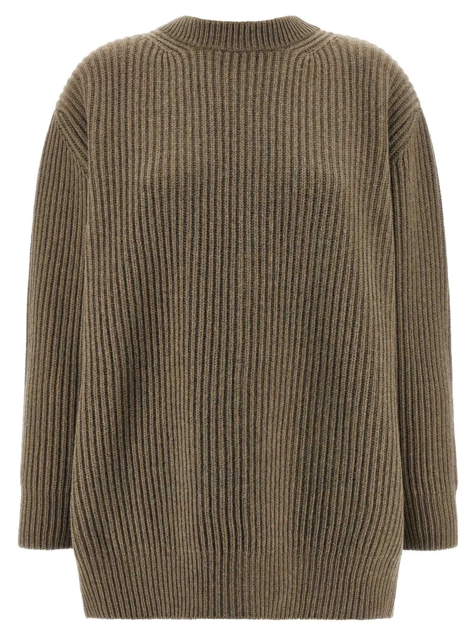 MM6 Maison Margiela Beige Virgin Wool Short Dress - M