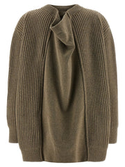 MM6 Maison Margiela Beige Virgin Wool Short Dress - M