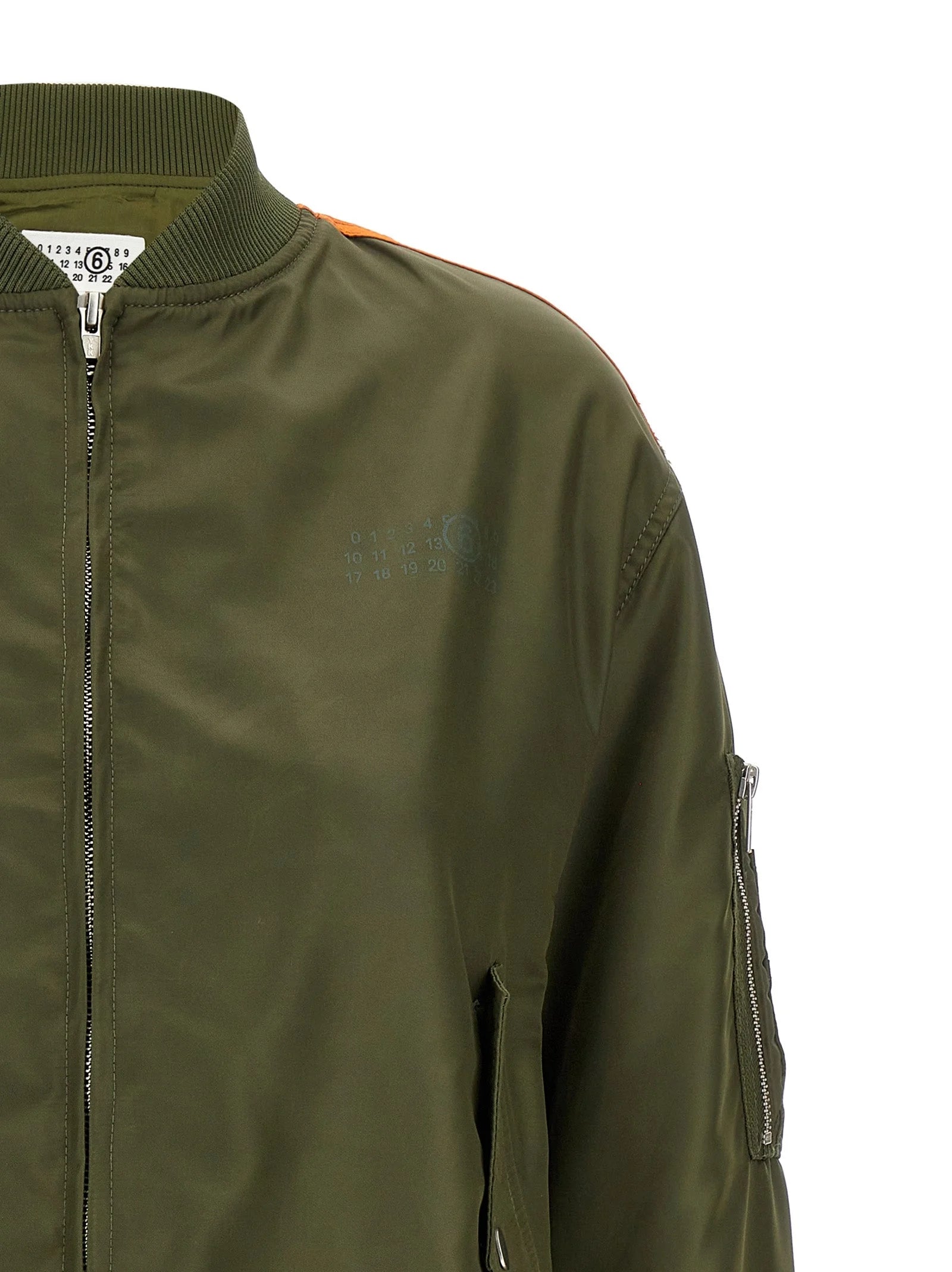 MM6 Maison Margiela Bicolor Polyamide Bomber - IT40